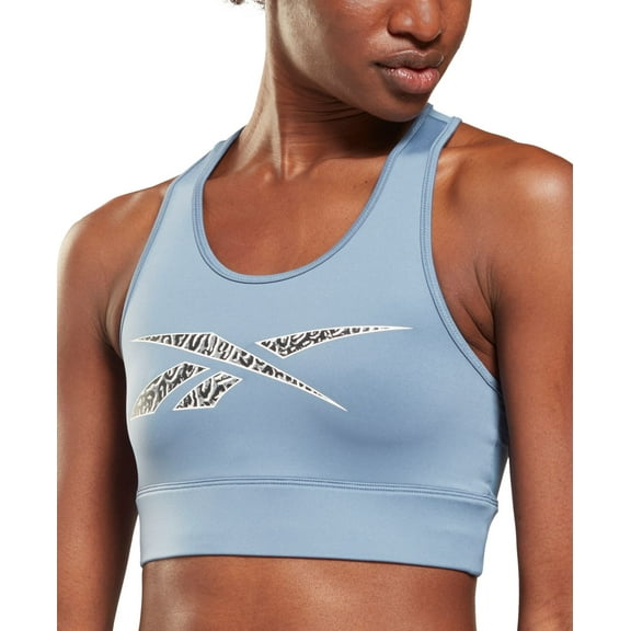 Reebok Womens Modern Safari Low Impact Sports Bra