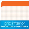 thumbnail image 2 of Pendaflex R152ORA Two-Ply- Reinforced File Folder- Straight Cut- Top Tab- Letter- Orange- 100/Box, 2 of 4