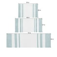 thumbnail image 2 of Madison Park MP72-1488 Spa Cotton Bath Rug, 20 x 30", Aqua, 2 of 6