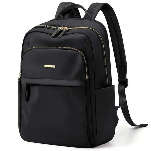 GOLF QUALITY Laptop Backpack for Women Travel Work Commute Casual Daypack Backpack Purse Computer Bags Fit 16Inch Notebook, Black