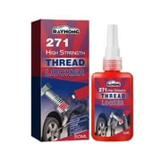 271 Thread Lock 50ml Blue Bolt Stud Fast Fix Screw NEW Compound+ Nut Glue
