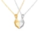 thumbnail image 1 of Collar para mujer, joyería para mujer, joyería para mujer, collar con colgante de corazón de dos almas para pareja, piedra de los deseos, collar con imán creativo para parejas, el collar, 1 of 3