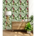 thumbnail image 2 of Ara Parrots Wallpaper Peel-and-Stick - 25"W x 225"H, 2 of 3