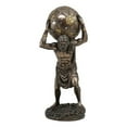 thumbnail image 2 of Ebros Greek God Primordial Titan Atlas Holding The World Globe Statue 11.75"Tall, 2 of 7