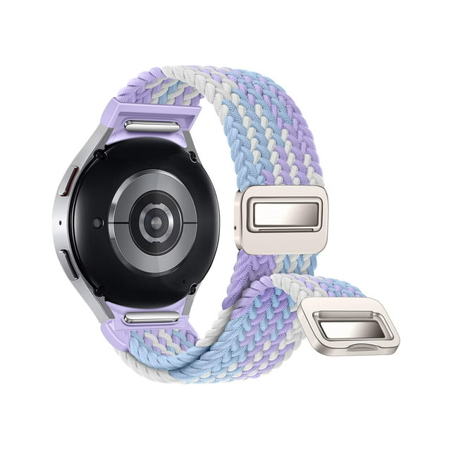 Correa de reloj BandRain One Click, sin huecos, trenzada para Samsung