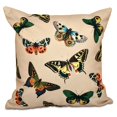 thumbnail image 2 of Simply Daisy 16" x 16" Butterflies Animal Print Pillow, White, 2 of 2