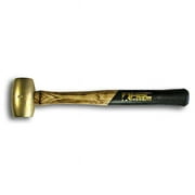 ABC Hammers  3 Lb. Brass Hammer With 15 In. Wood Handle