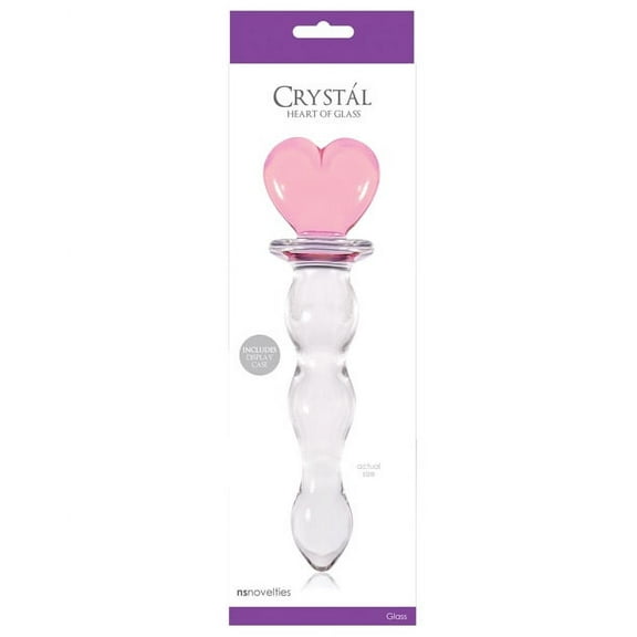 Crystal Heart Of Glass-Pink