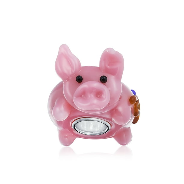 Pig charm shop bracelet