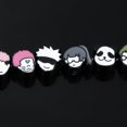 thumbnail image 3 of SONGCHANGJEWELRY Pulsera DIY con Dijes JJK – 9 Mini Caras de Anime en Estilo Chibi – Gojo, Yuji, Sukuna, Panda y Más – Cadena de Aleación Removible para Fans y Coleccionistas, 3 of 9