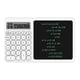 thumbnail image 1 of Calculadora con Pantalla LCD de 10 Dígitos, Calculadora Básica con Bloc de Notas de Escritura A Mano Borrable para Oficina y Escuela, 1 of 5