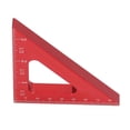 thumbnail image 4 of Triángulos para carpintería, regla triangular para carpintería en pulgadas, herramientas de medición métricas, cuadrado triangular para carpintería, diseño fácil de usar, 4 of 8