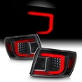 thumbnail image 6 of AKKON - [2019 Upgrade LED]For 08-11 Subaru Impreza/WRX Taillights With Red Bar Housing - Black, 6 of 7