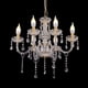 thumbnail image 4 of Centro de mesa de flores para decoración de bodas, elegante, de plata, con candelabro, de cristal acrílico, para decoración de bodas, 4 of 5