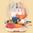 thumbnail image 4 of Cooking Play Toy Set: Funny Kitchen Cookware Playset Educational Toy for Kids, 4 of 10