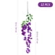 thumbnail image 2 of Imikeya 12 unids wisteria artificial colgando flores boda flores falsas decoraciones pared colgando flores, 2 of 4