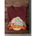 thumbnail image 3 of Cartoon Hungry Ghost Festival T-Shirt Men -Image by Shutterstock, Male Small, 3 of 4