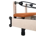 thumbnail image 5 of Fitop Pilates Reformer, 93" Maple Pilates Machine Bed, Studio-Level Yoga and Strength Training Equipment Orange, 5 of 10