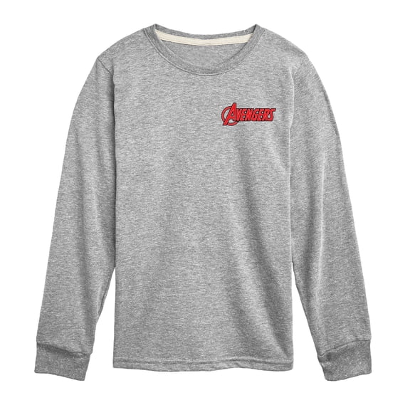 Avengers - Logo - Youth Boys Long Sleeve Graphic T-Shirt