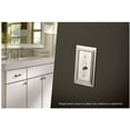 thumbnail image 2 of Liberty (3-Pack) Derby 1-Gang Satin Nickel Decorator/Rocker Outlet Metal Wall Plate, 2 of 5