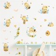 thumbnail image 2 of Pegatinas de Pared de Insectos de Abejas de Dibujos Animados YONGSHENG Extraíbles 4 Hojas, 2 of 3
