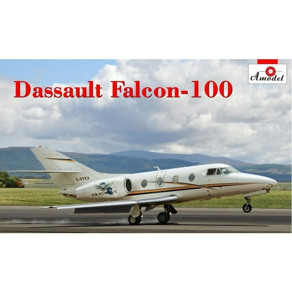 1/72 Dassault Falcon 100 Corporate Jet Aircraft