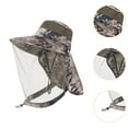 thumbnail image 6 of QccHieUs Bee Netting Hat Beekeeper Bucket Hat Polyester Net Portable for Men Women Summer Brown, 6 of 9