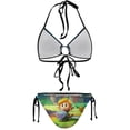 thumbnail image 6 of The Legend of Zelda Link's Awakening Women Bikini Set Sexy Two Pieces Halter String Swimsuit Triangle Briefs Tie Side Bottom, 6 of 7