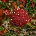 thumbnail image 5 of JWshufel Christmas Ornaments Shatterproof Christmas Tree Ornaments Balls Indoor Hanging Foam Ball Decoration Lightweight Easy to Hang for Home Office Wedding Party Table 3.1in Red, 5 of 8