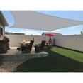 thumbnail image 2 of Vela de sombra rectangular, 2x4m, impermeable y resistente a los rayos UV, color gris, 2 of 5