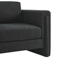 thumbnail image 6 of Armchair Accent Chair, Black, Fabric, Living Kitchen Cafe Bistro Hospitality Restaurant, Modern Contemporary HB34792, 6 of 9