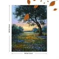 thumbnail image 3 of Qisvanset 12x16 Inch Two Trees Reflection Canvas Print Wall Art, 3 of 5