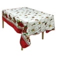 thumbnail image 1 of Waterproof Polyester Tablecloth, 60x90 Inch, X'MAS, 1 of 2