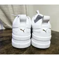 thumbnail image 3 of Size 8.5 - PU & MA Mayze Classic White leather gold tone logo, 3 of 6