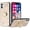 Good Luck Floral Gold, variant on For iPhone 16 6.1 inch SPLENDID Diamond Glitter Ornaments Engraving Case Cover - Good Luck Floral Gold