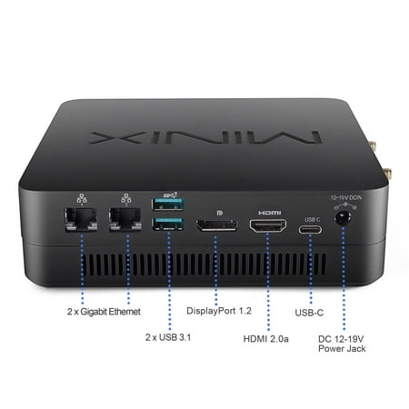 MINIX NGC-7 PRO 10TH GEN Intel Core i7-10510U mini desktop RAM 16GB SSD 512GB Wifi6 Windows 11 Pro mini pc