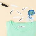 thumbnail image 6 of Label Land Writable Iron-On Name Tags for Clothing, 200 Pcs with Laundry Marker, Washable Fabric Labels 2 x 0.38 in for Daycare & Nursing Home, 6 of 7