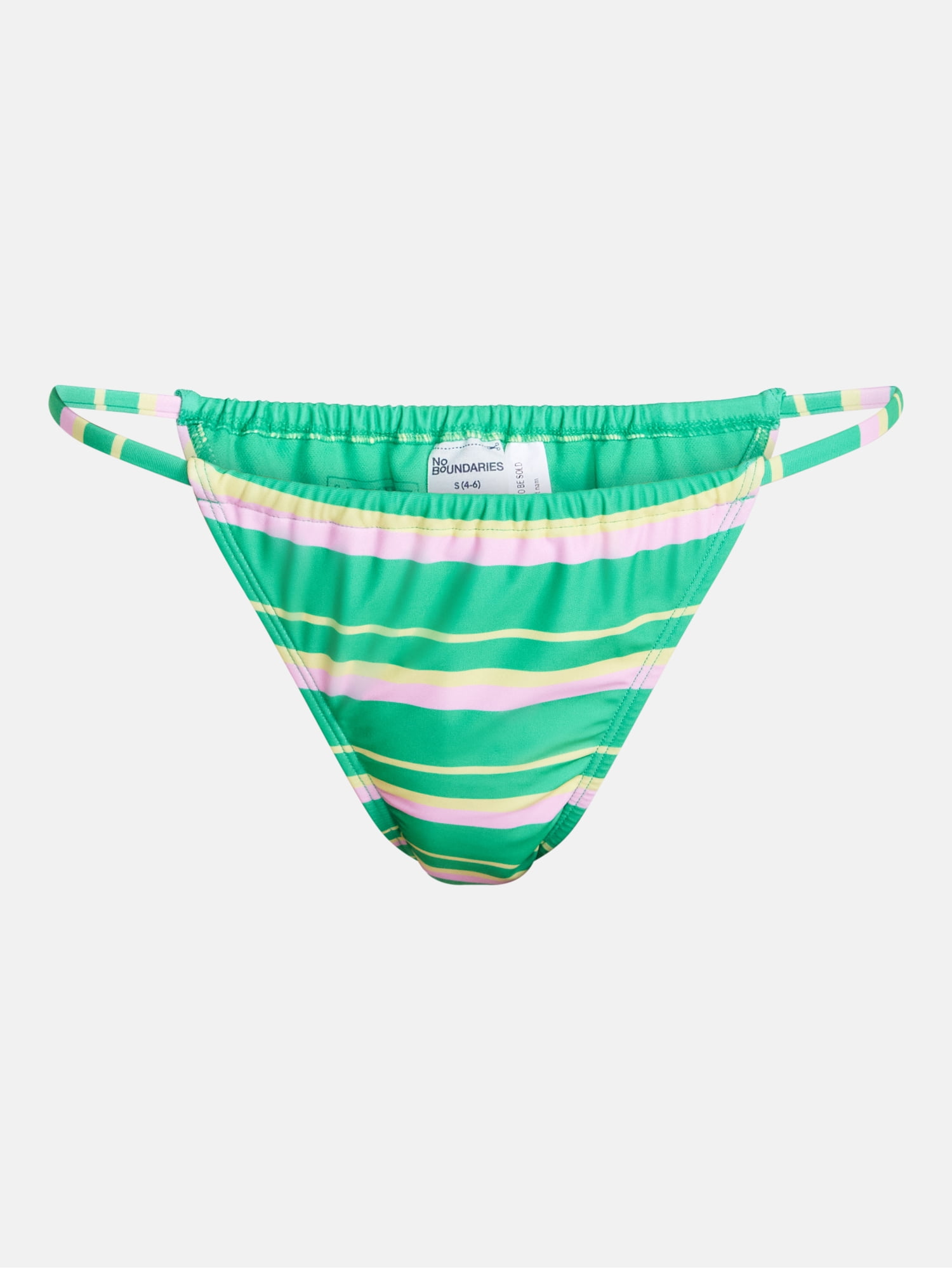 No Boundaries Low Waist Bikini Bottoms, Women’s XXS-XXL