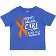 thumbnail image 3 of Inktastic Support Educate Care Limb Loss Awareness Orange Ribbon Boys or Girls Toddler T-Shirt, 3 of 5