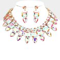 thumbnail image 1 of AB Or Multi Pierre Cluster Collier de Soirée I, 1 of 1