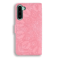 thumbnail image 5 of Galaxy Note 10 Case Wallet, Allytech Slim Fit PU Leather Mandala Embossed Cards Cash Pocket Folio Flip Stand Shock-Absorption Wallet Case Cover for Samsung Galaxy Note 10, Pink, 5 of 13