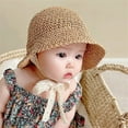 thumbnail image 7 of Baby Sun Protection Hat Lace Trimmed Children's Summer Outdoor Hat, 7 of 7