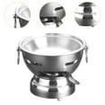 thumbnail image 6 of yotijay Shabu Hot Pot Single Person Hotpot Portable Stockpot for Parties Home Picnic Argent, 6 of 9