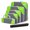 Green, variant on 6 PCS Compression Packing Cubes Travel Luggage Organizer Bags Set Packing Organizers Compression Suitcase Bag Travel Essential Bag