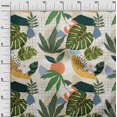 thumbnail image 3 of oneOone Cotton Poplin Twill Dark Green Fabric Tropical Quilting Supplies Print Sewing Fabric By The Yard 56 Inch Wide, 3 of 6