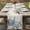 beige, variant on Table Runner - 72 Inch Long, Blue Eucalyptus Coastal Kitchen Dining Table Runner Dresser Scarves, Beach Starfish Shell Nautical Rustic Farmhouse Decor for Coffee Tables Wedding Party Banquet