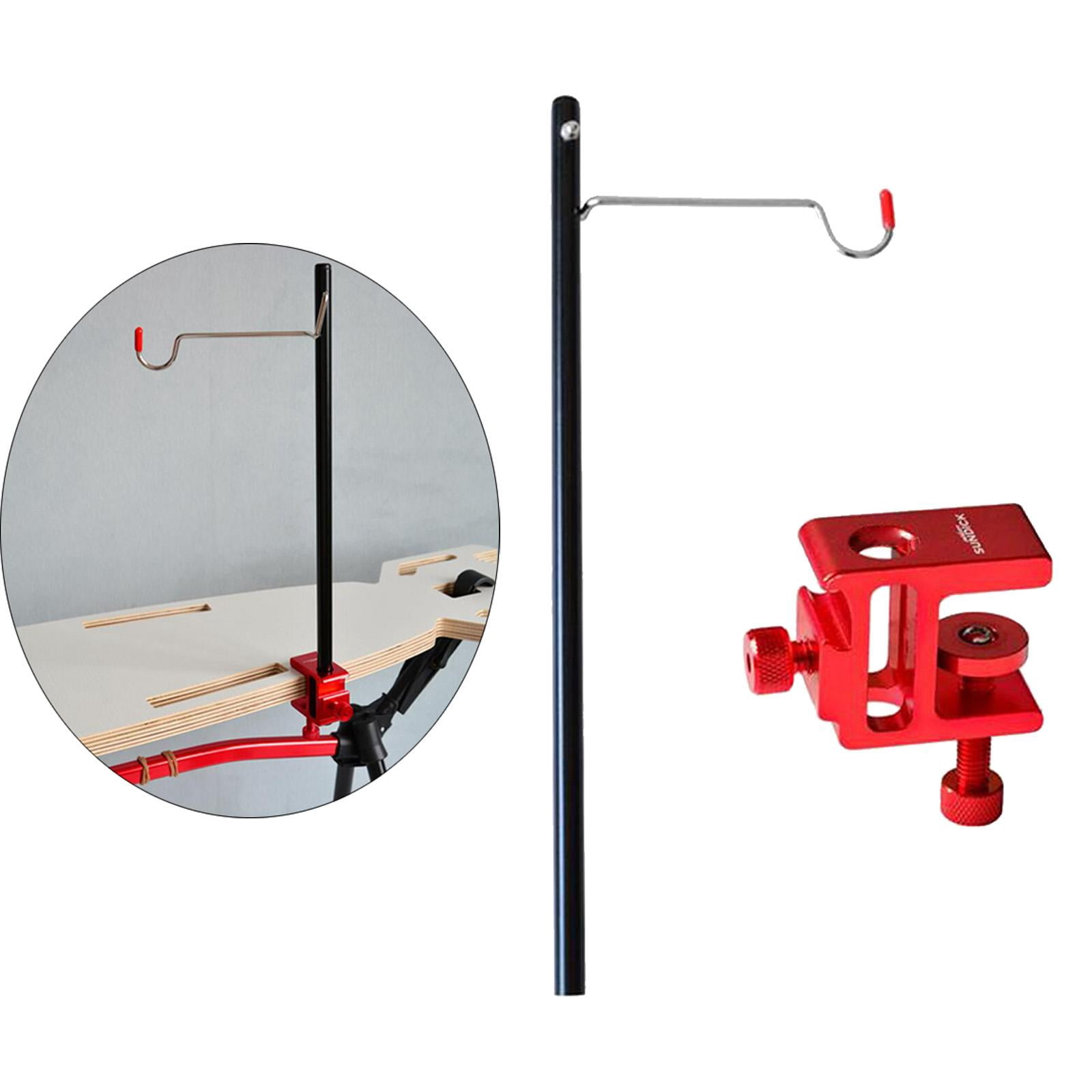 Support Lampe De Camping Réglable - Poteau Suspendu Léger 90cm - Métal Pliable