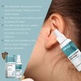 30ml Ear Piercing Care Solution Disinfecting Nose Body Piercer Aftercare Reduce Allergy Portable