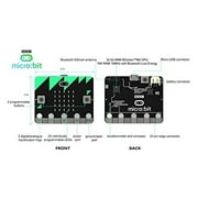 Bbc Micro:bit V2.1 Go Kit - Includes Micro:bit Board, Microusb Cable, And Battery Pack