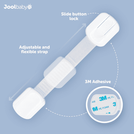 Jool Baby Multi-Use Strap Lock, 4 Pack